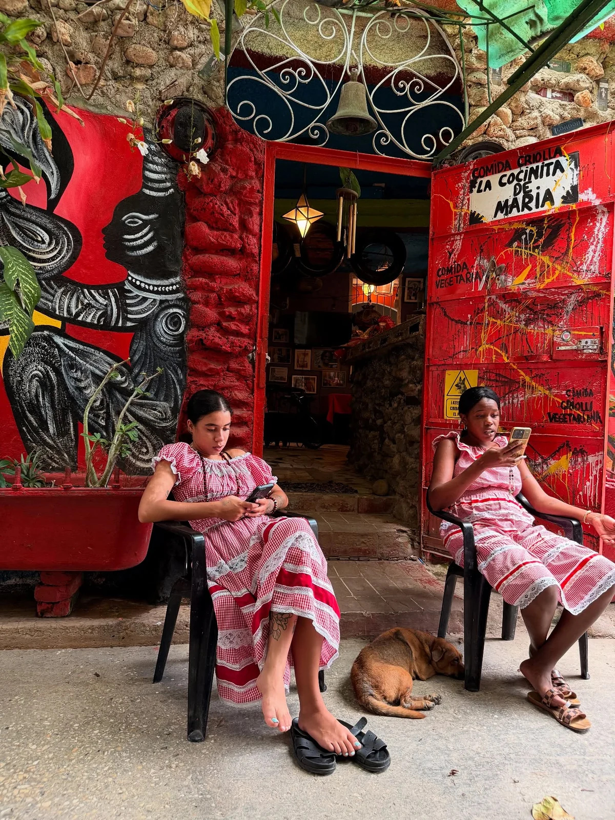 People playing music in the street, from my trip to Cuba.